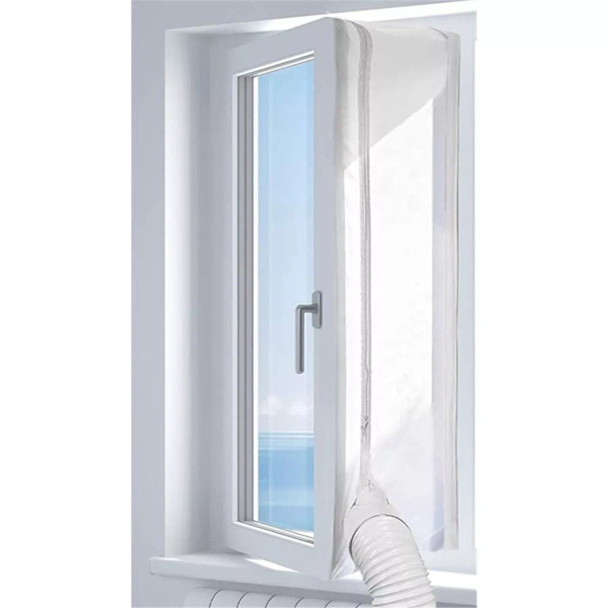 Fensterabdichtung als Warmluftsperre 4 Meter
