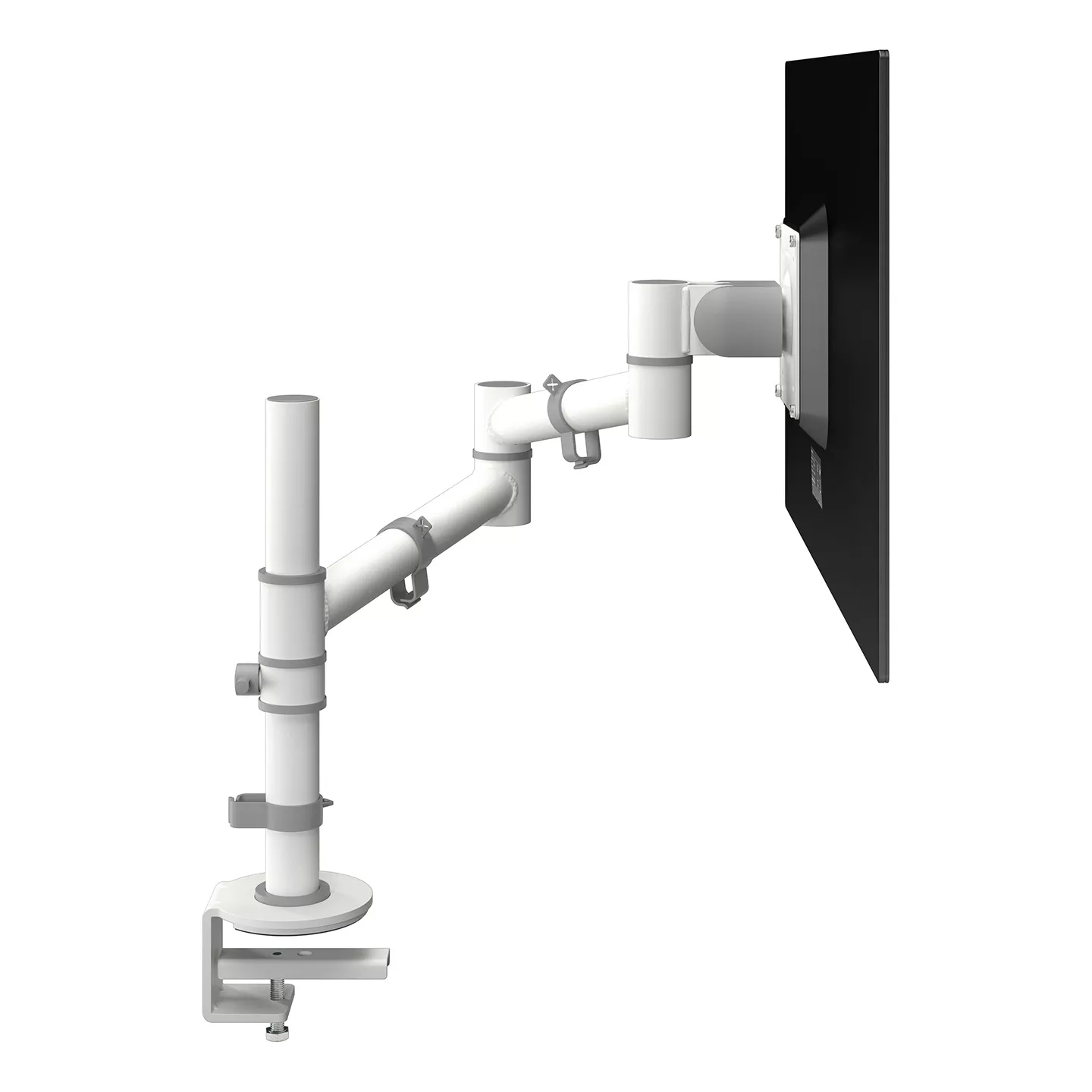 Dataflex Viewgo Monitorarm - Schreibtisch 120 Weiß
